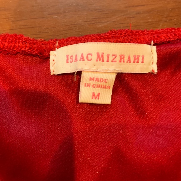 Lace blouse in red. In great condition! - Picture 2 of 3